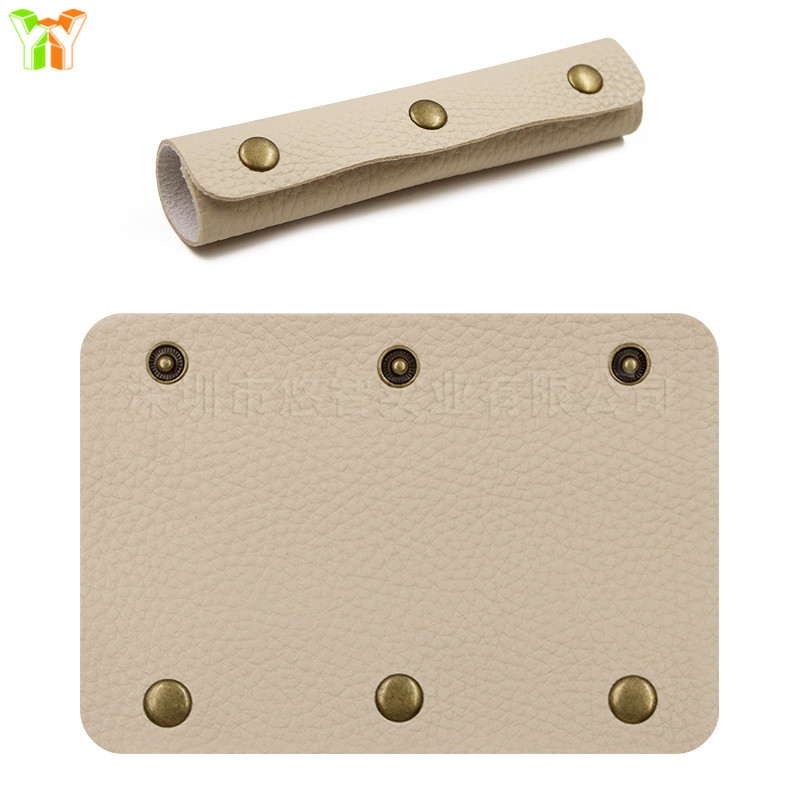 Picture of Three-buckle luggage suitcase bag bag anti-gripper bag portable pu leather handle wholesale