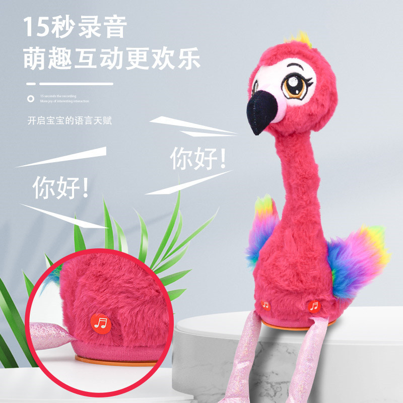 Picture of Can dance cactus trembles with electric doll sand sculpture plush toy can learn to speak and sing birthday gift