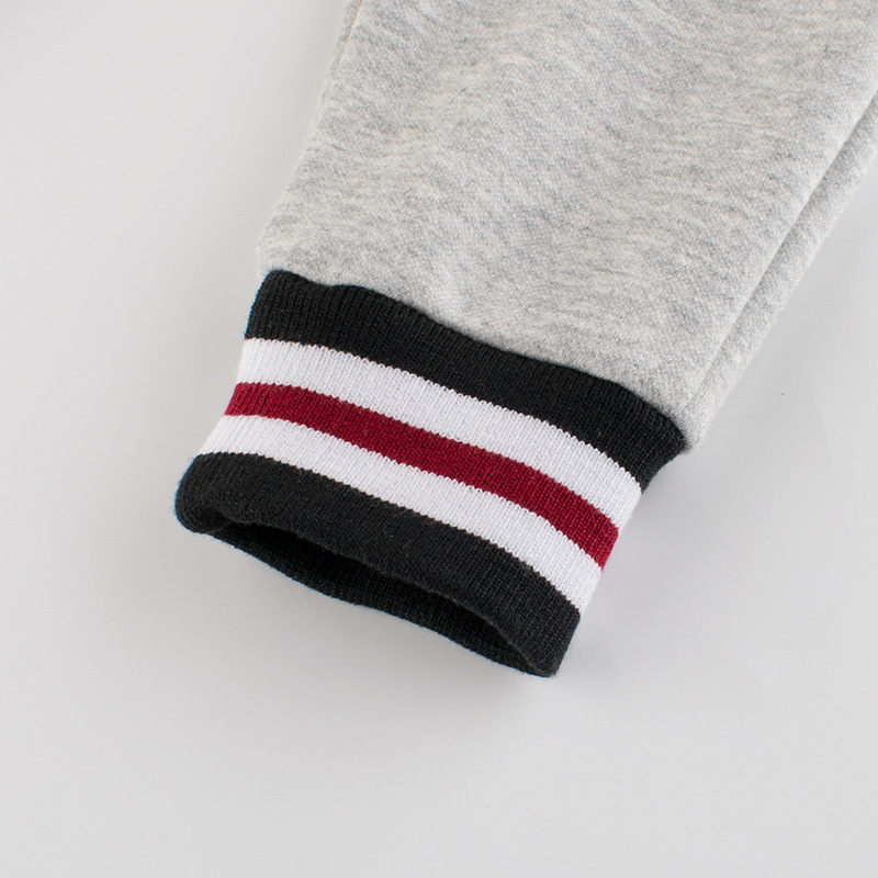 Picture of 27Kids Brand Clothing Korean Style Kidsren's Clothing Autumn New Product 2024 Boys' Sweatpants Plus Velvet Kidsren's Pants Wholesale