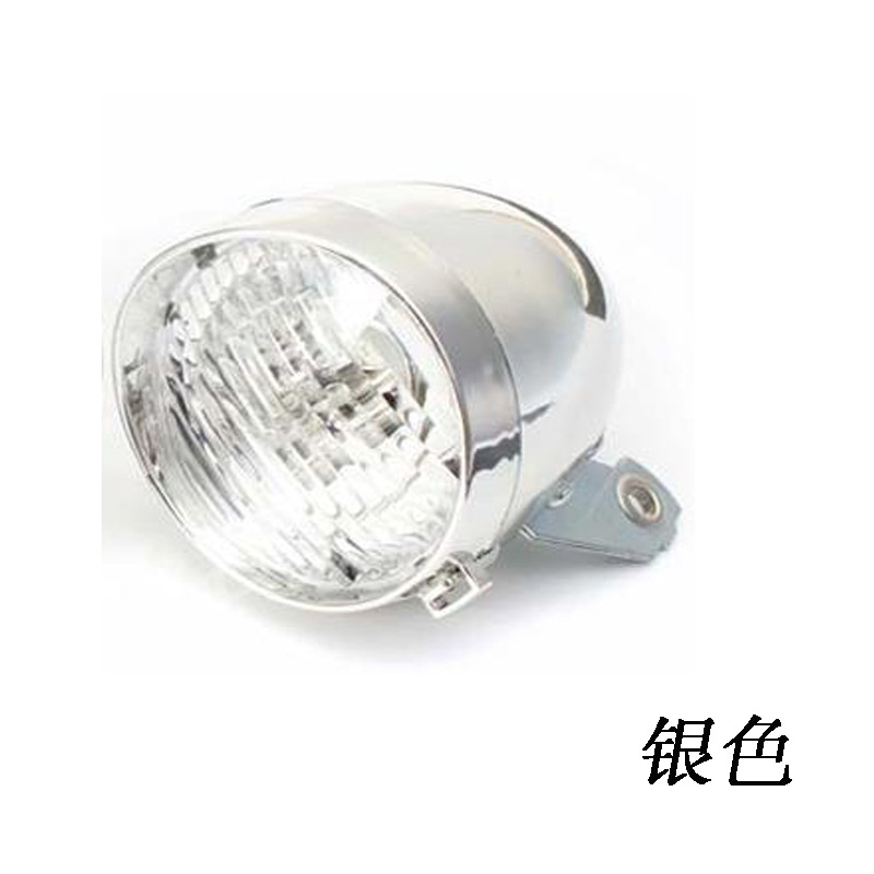 Picture of Wholesale bicycle headlight mountain bike retro headlight 3LED cycling light car front lighting night riding equipment