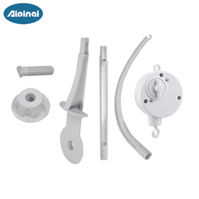Picture of Newborn Bedside Rattle Baby Carriage Rotating Music Bed Hanging Bed Bell Baby Soothing Pendant Hanging Doll