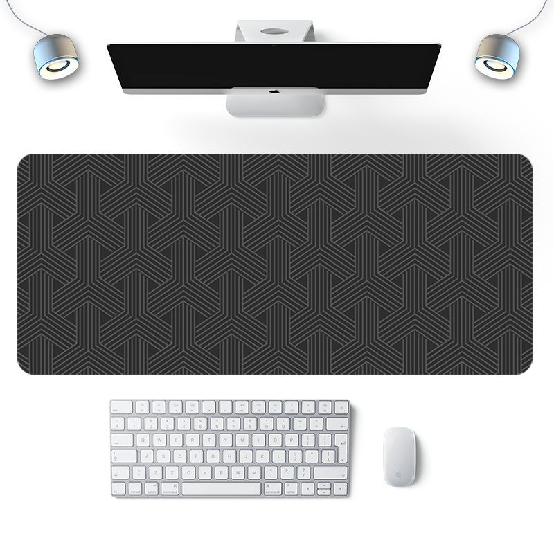 Picture of Simple Japanese mouse pad oversized electronic keyboard pad thermal transfer thick rubber wrist mouse pad wholesale