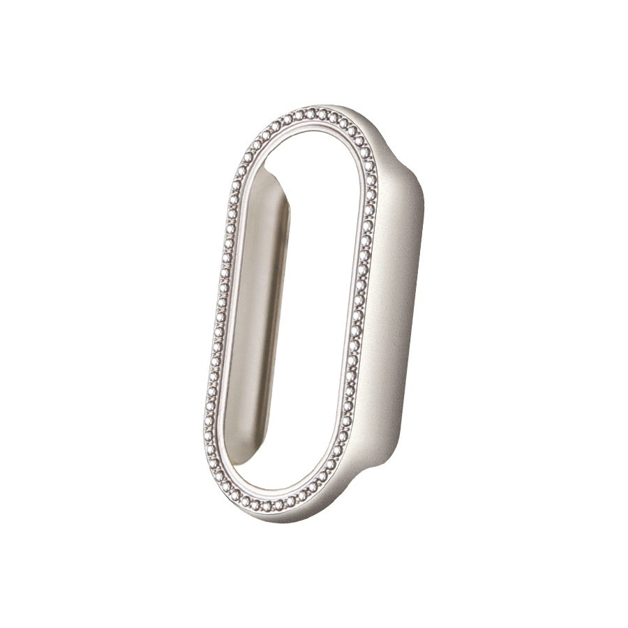 Picture of Suitable for Xiaomi Mi Band 10 Watch Protective Case with Diamond Cut Out Xiaomi 8 Single Diamond Watch Case Half-Pack Pc Protective Case