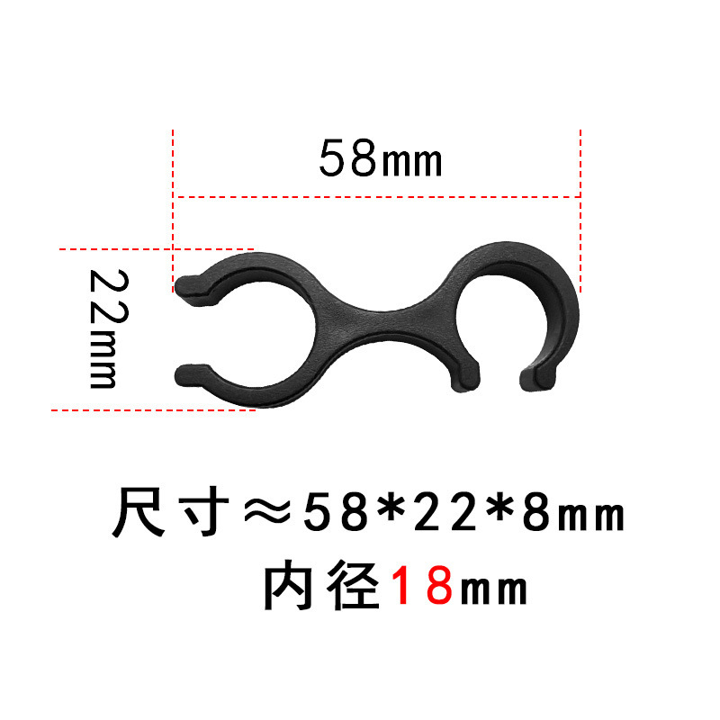 Picture of Newcastle outdoor supplies climbing pole accessories eight-word double-ring buckle storage buckle carabiner S1
