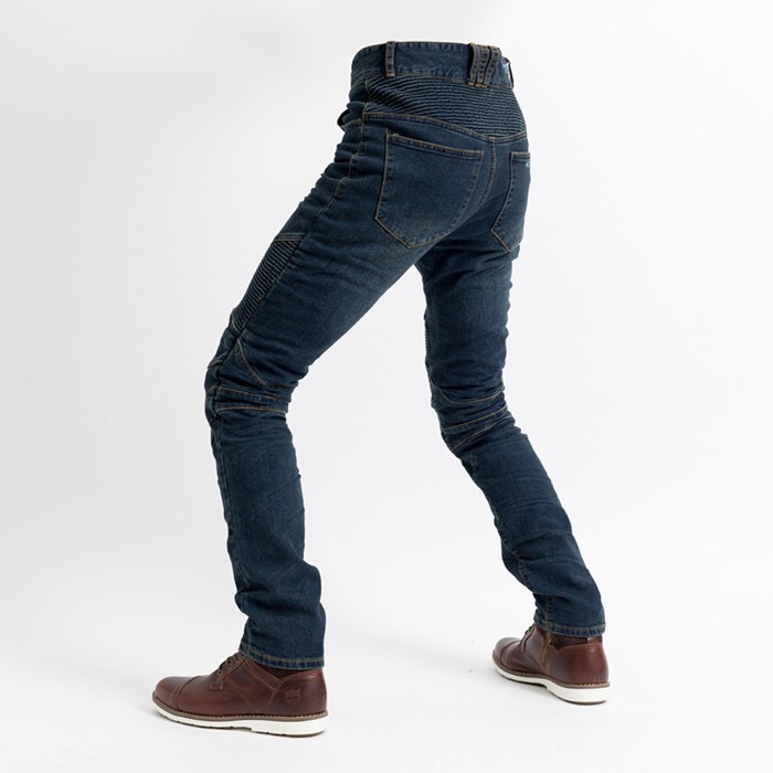 Picture of Motorcycle Spring and Summer New Style Riding Pants with Lid Four Seasons Anti-Shatter Motorcycle Jeans Men's and Women's Slim-Fit Racing Pants Upgrade