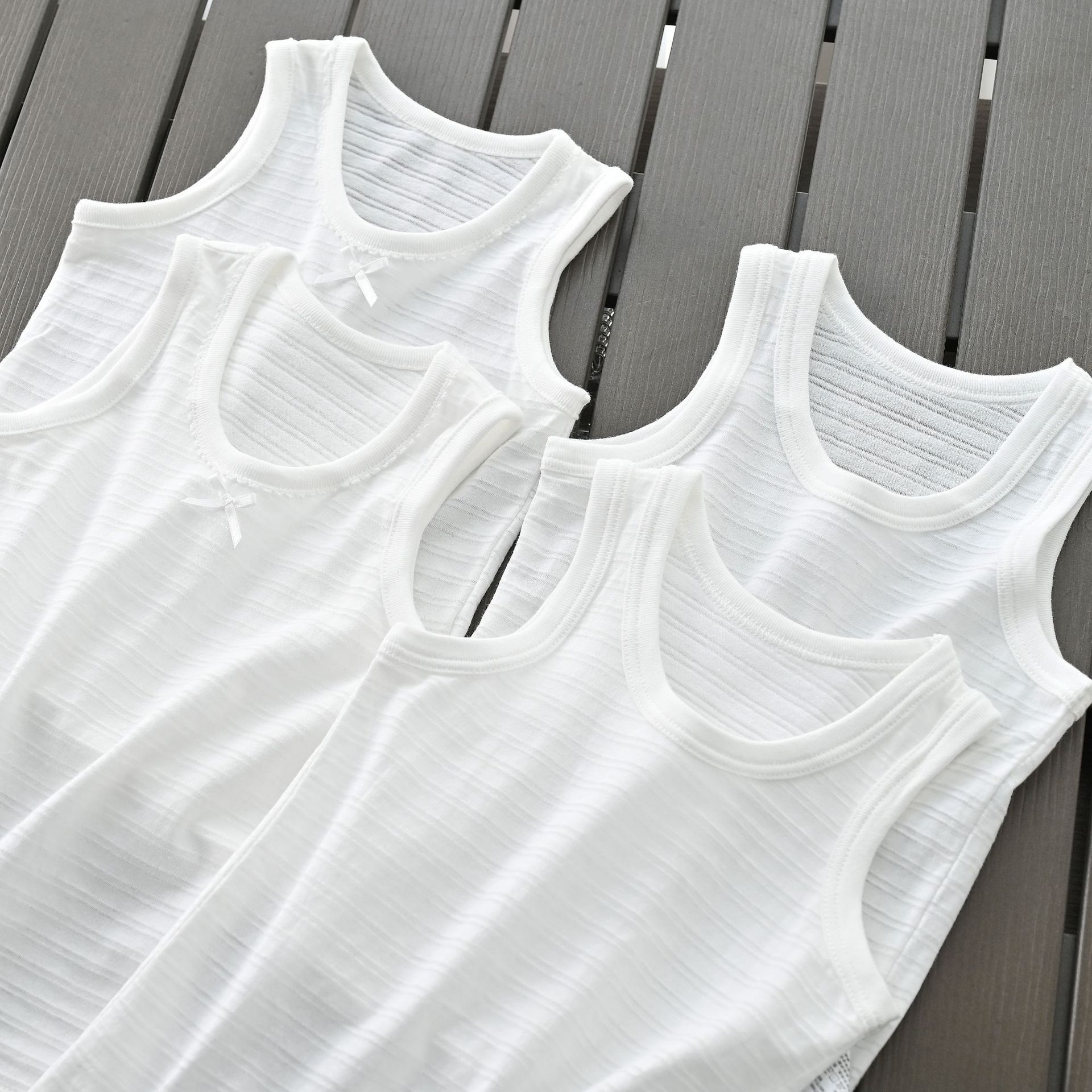 Distribution generation vest children's pure cotton export children's clothing source factory New Japanese style breathable sweat-absorbent boy spring and summer