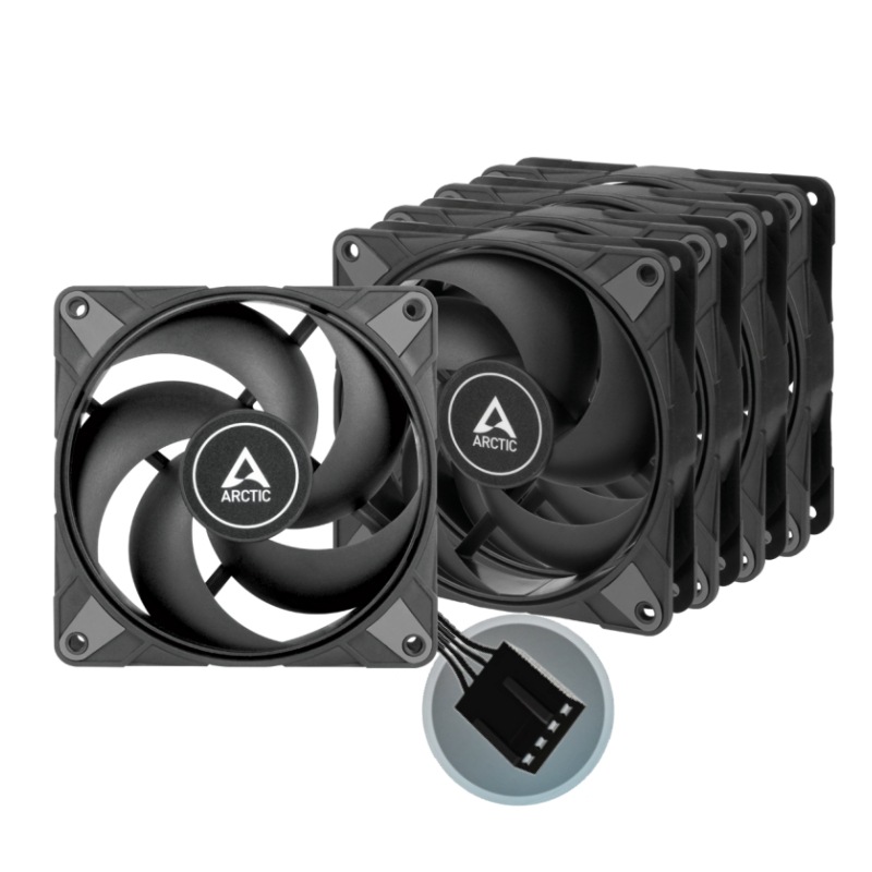 Picture of Arctic P12 MAX fan 12CM computer desktop computer chassis CPU cooling fan temperature control mute