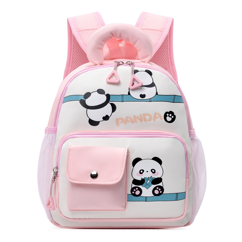Picture of Kindergarten Bag Girl Children's Backpack Boy's Baby Cute Bag Panda Trendy Bag New Cartoon Backpack