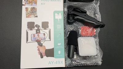 Picture of Mini compact charging light fill light pocket fill light suit square fill light selfie live tofu light