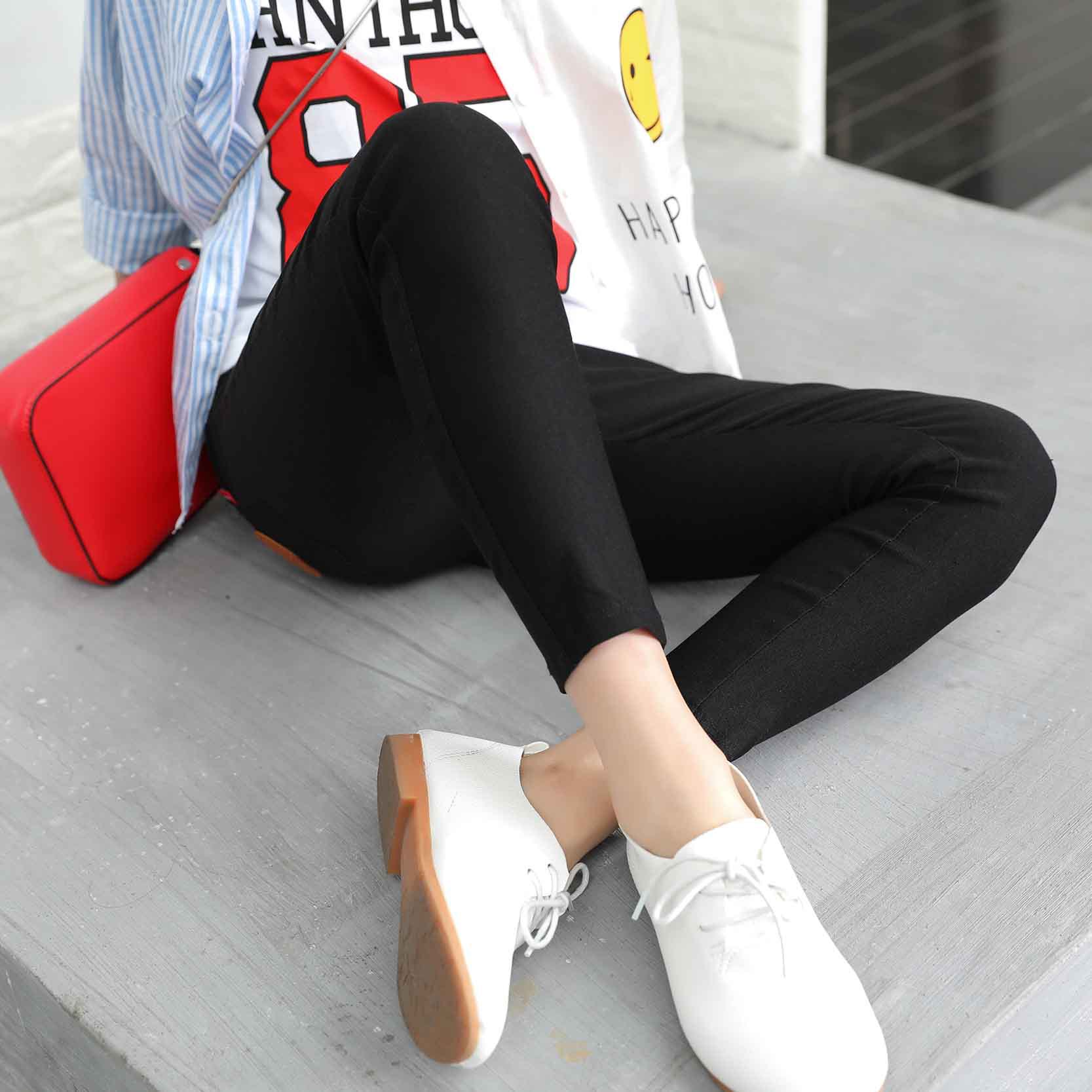 Picture of Children's pencil pants spring and autumn thin Korean children's clothing girls candy color elastic leggings large and medium children's pants wholesale
