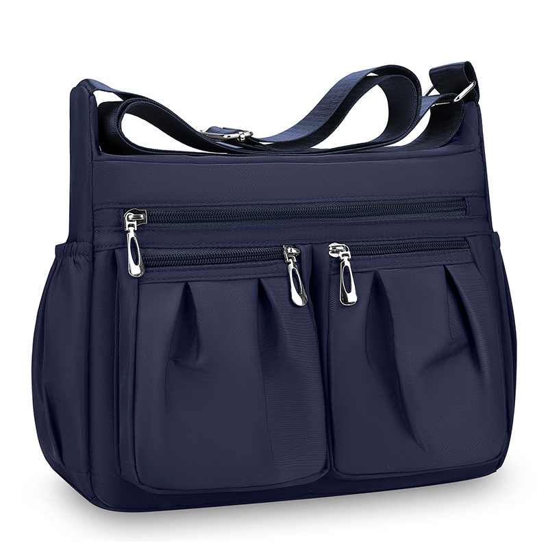 Picture of Cross-Border Wholesale Oxford Cloth Crossbody Bag for Women, Simple Nylon Women's Bag, Versatile Middle-Aged Mother's Fashion Multi-Layered Shoulder Bag