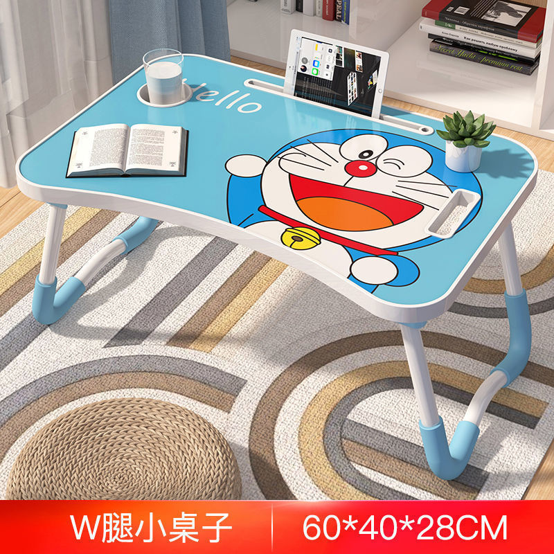 Picture of Bed Desk Computer Desk Dormitory Simple Folding Table Bedroom Simple Student Learning Small Table Lazy Writing Desk
