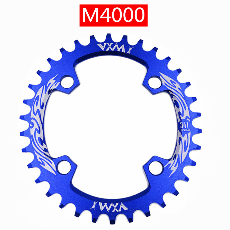 Picture of VXM bicycle positive and negative tooth disc single disc 96BCD mountain bike disc ellipse 32T 34T 36T 38T