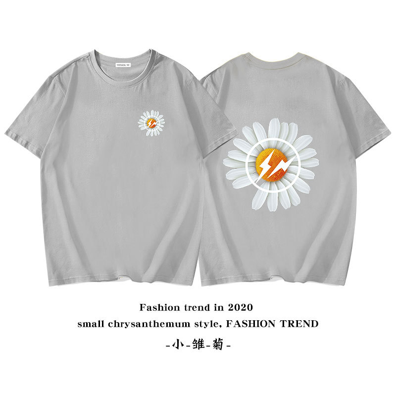 Picture of Boys and girls daisy short-sleeved T-shirt breathable comfortable half-sleeved T-shirt cotton cotton wholesale cross-border AliExpress