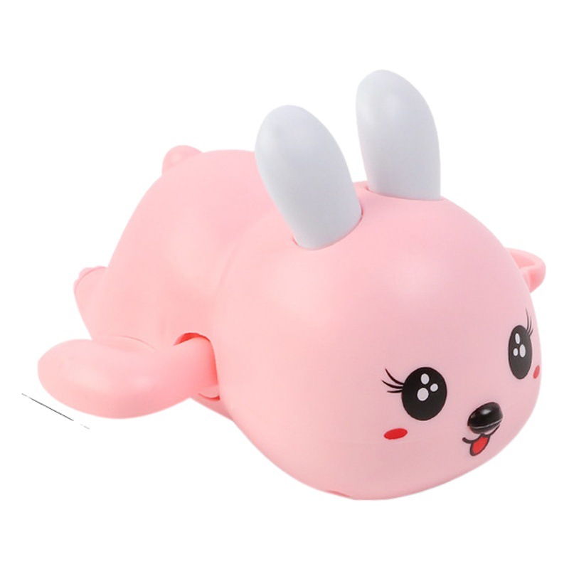 Water-playing Bunny Chain Coil Baby Bath Children Baby Bath Bathroom Boys and Girls Shake Tone Same Toy