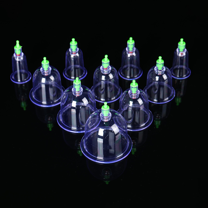 Picture of Factory Direct plastic transparent cupping home health massage moisture absorption vacuum pumping cupping suit