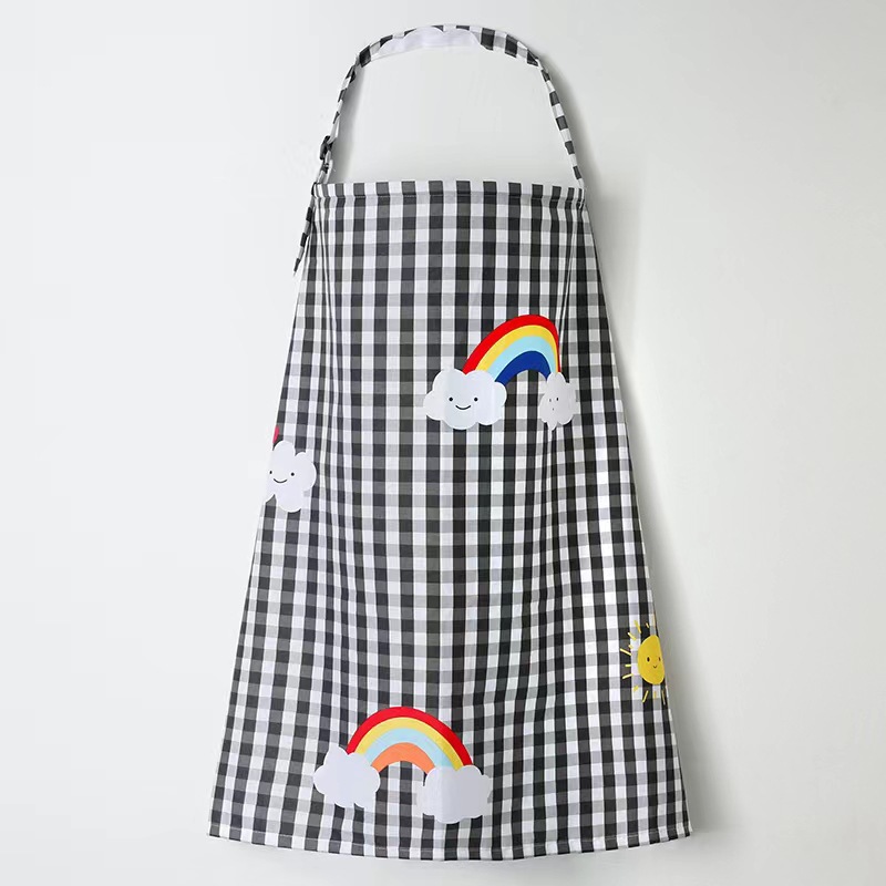 Picture of Cotton nursing towel nursing towel outdoor nursing shawl multi-functional spring, summer and autumn covering towel sling cover cloth anti-exposure