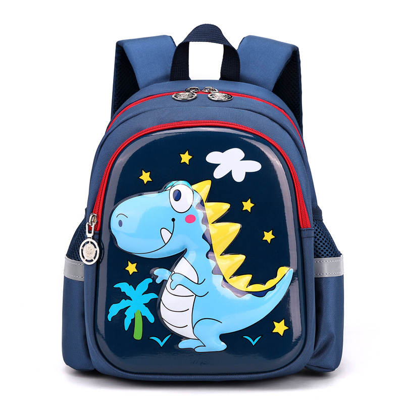 Picture of Children's Schoolbag Cartoon Cute Kindergarten Baby Backpack Boy Handsome 3D Hard Shell Anti-Lost Kids Backpack