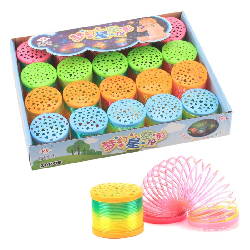 New projection luminous rainbow ring creative novelty stalls selling small toys Yiwu luminous toys