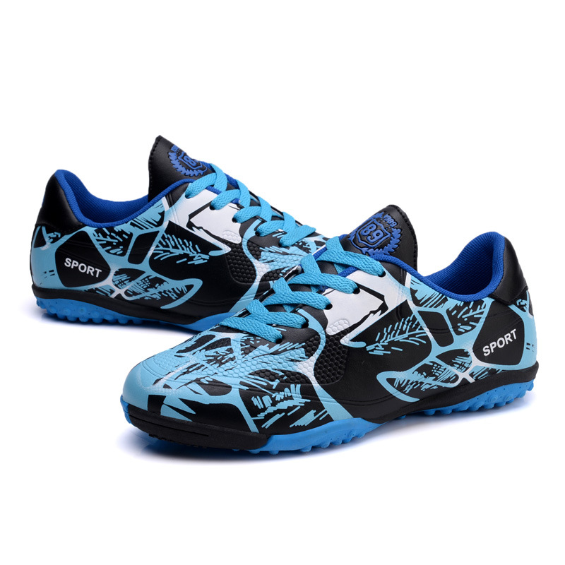 Youth Spike Training Football Shoes Campus Outdoor Men's and Women's Low-Top Artificial Grass Spikes Competition for Male and Female Students
