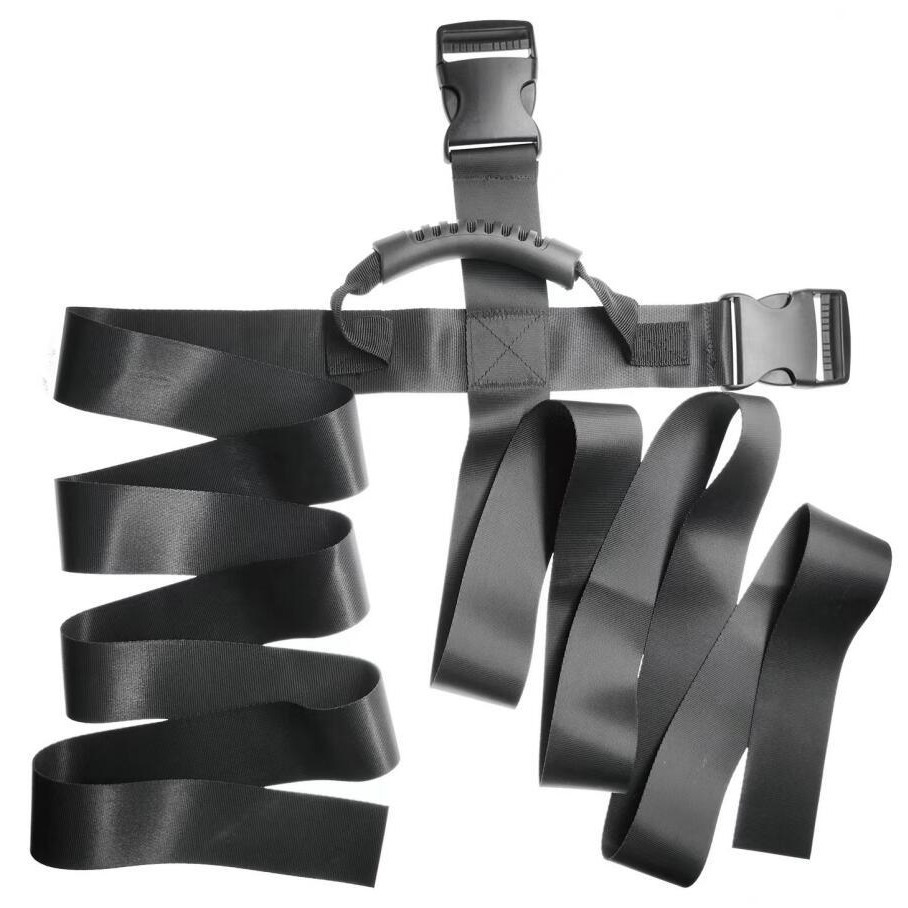 Picture of Handlebar hand luggage strap design length adjustable packing belt luggage case tie rope belt cross packing belt