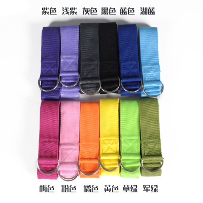 Picture of Wholesale Yoga Stretch Belt 1.8m Polyester Cotton Extended Beginners Stretch Stretch Yoga Auxiliary Supplies