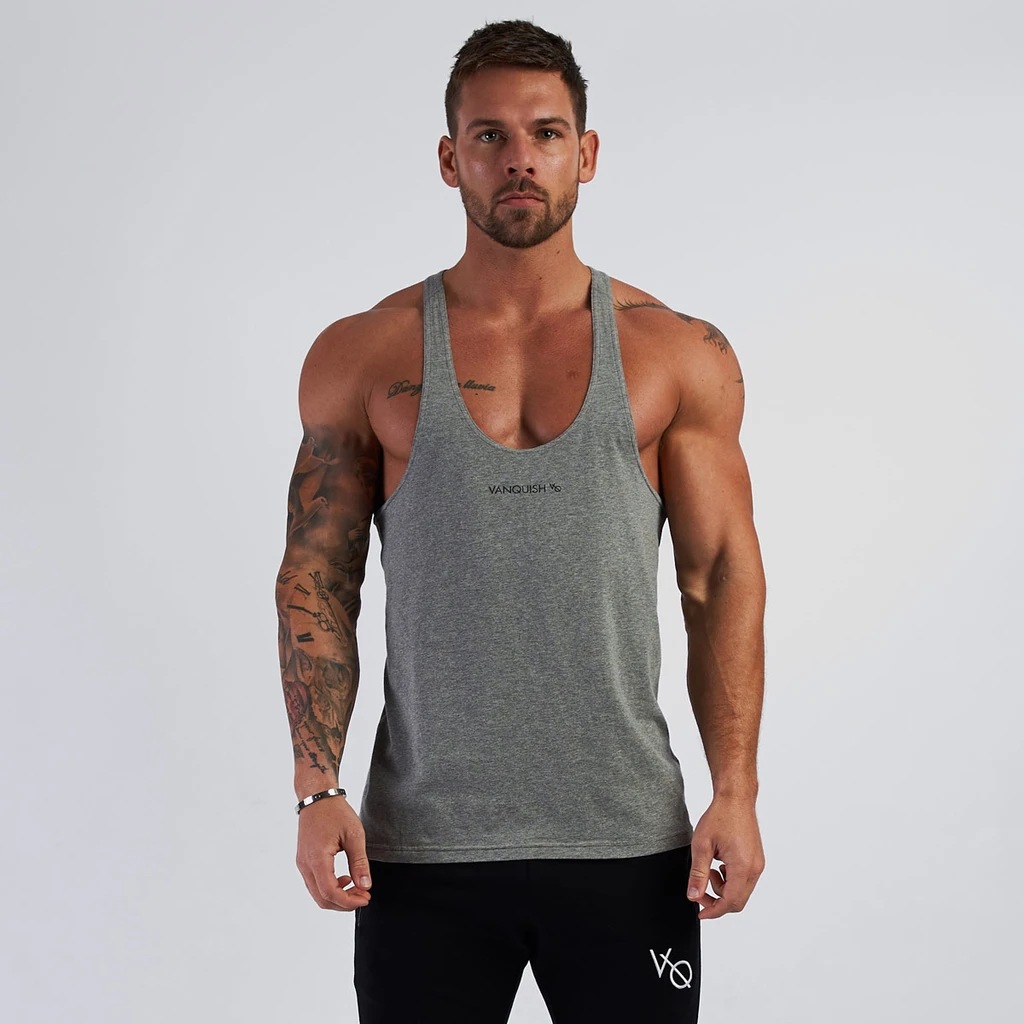 New Muscle Fitness Brothers Summer Cross-border Vest Men's Outdoor Running Leisure Sports Fitness Men's Vest