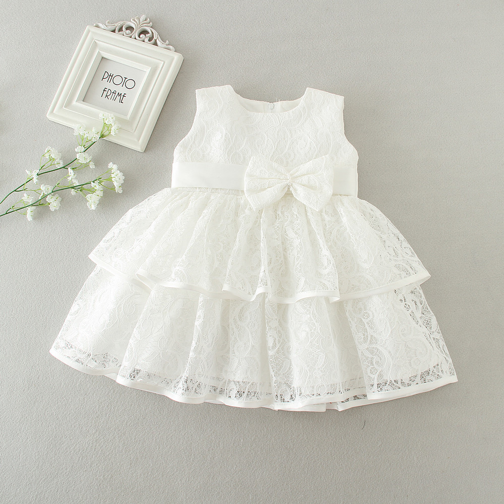 Picture of Maiqi 2017 New Girl Baby Baby First Birthday Full Moon Wine Wedding Dress Princess Dress