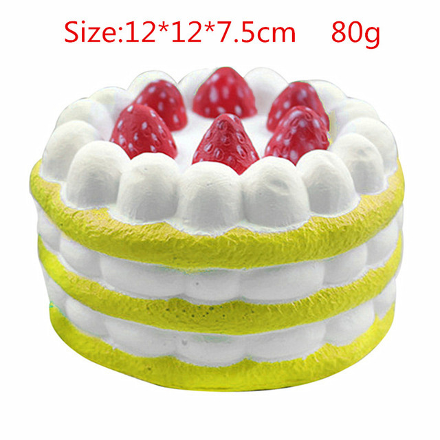 Picture of New slow rebound toy hamburger cake Squishy slow rebound unicorn vent decompression toy props