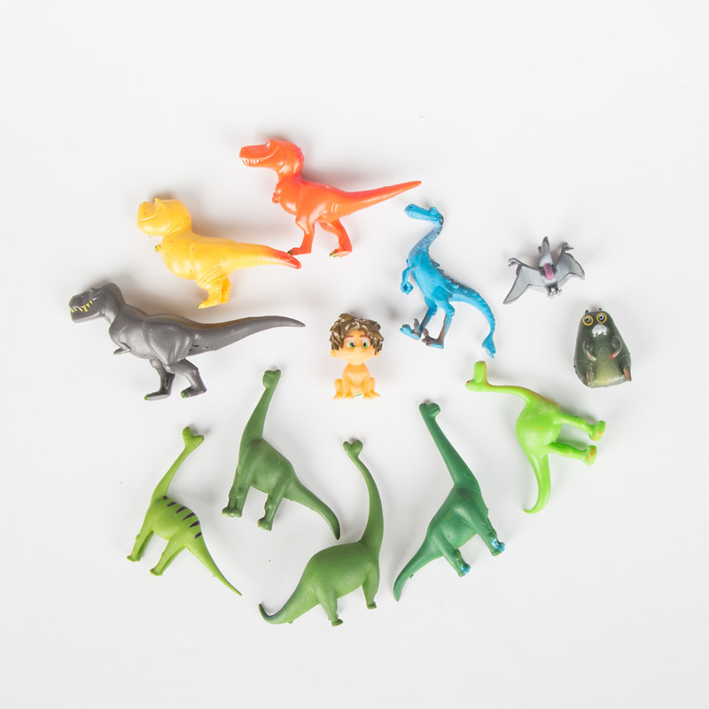 Picture of Scenario Cake Ornaments Dinosaur Monster 12 Dinosaurs and Boys Children Birthday Cake Ornaments Cartoon Ornaments