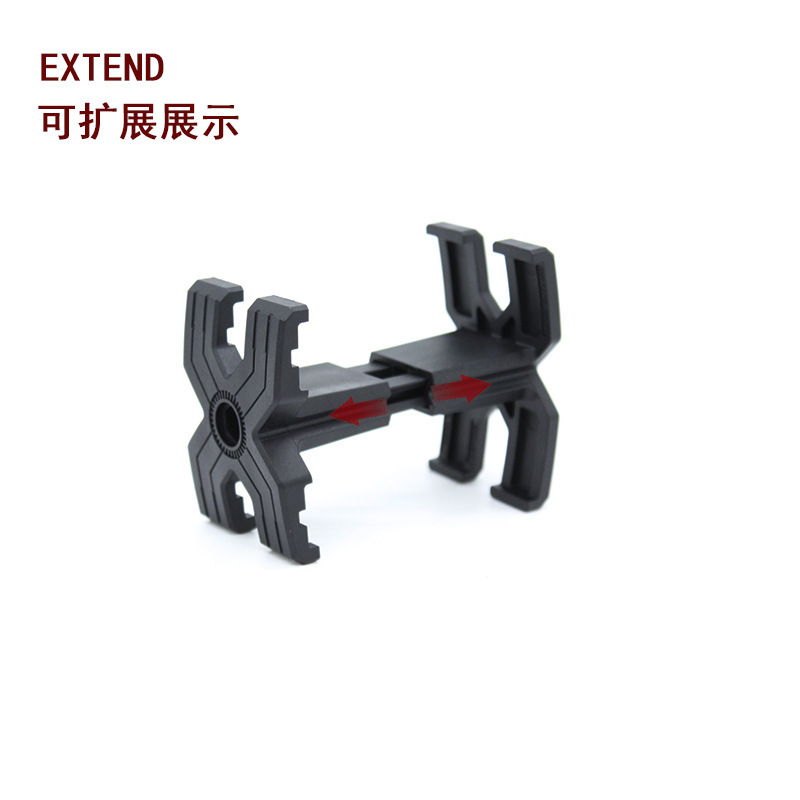 Picture of New X-type adjustable 5.56 nylon shunt model M4 telescopic shunt cross-border hot selling