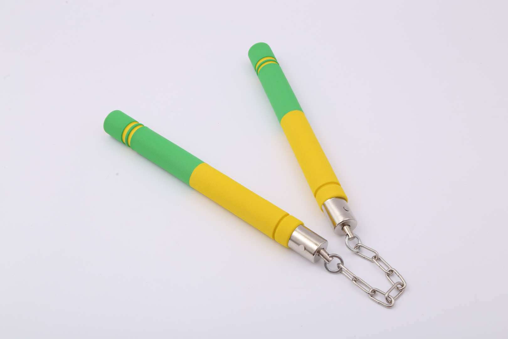 Picture of Wholesale PVC sponge nunchakus novice practice nunchakus multicolor optional taekwondo martial arts supplies show stick