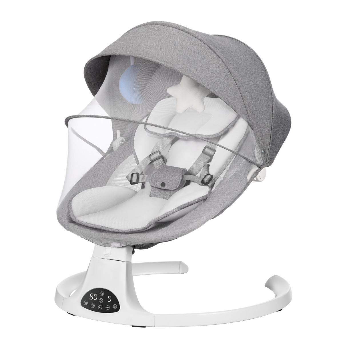 Picture of Amazon Cross-border Intelligent Electric Baby Rocking Chair Reclining Cradle Baby Sleeping Artifact Comfort Rocking Chair