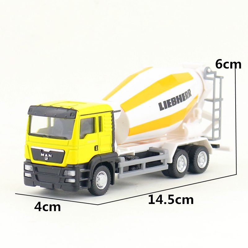 Picture of Marco 1:64 Alloy Toy Truck Model Scania Man Engineering Vehicle Mixer Fire Truck Container Truck