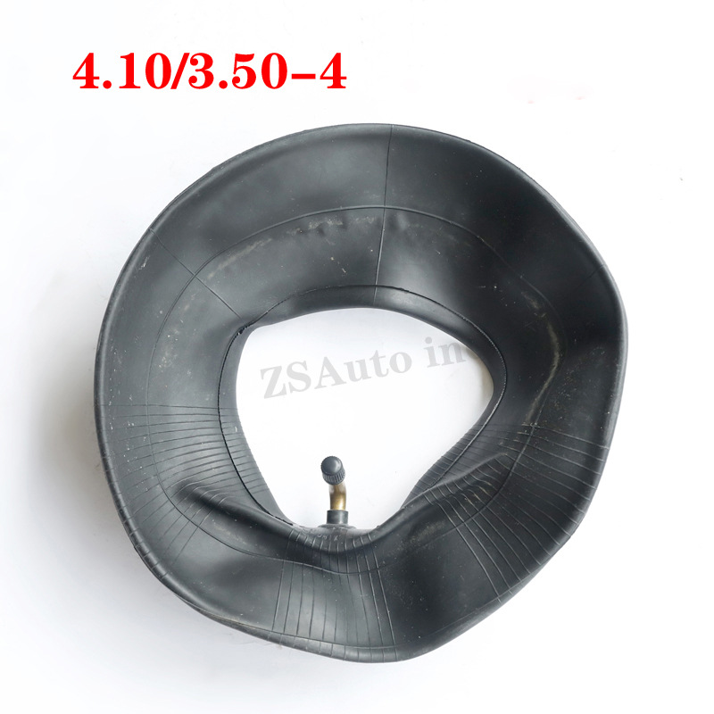 Picture of 4.10/3.50-4 Inner and Outer Tire 350-4 Inner and Outer Tire Hand Push Tiger Cart Cart Inflatable Inner Tire