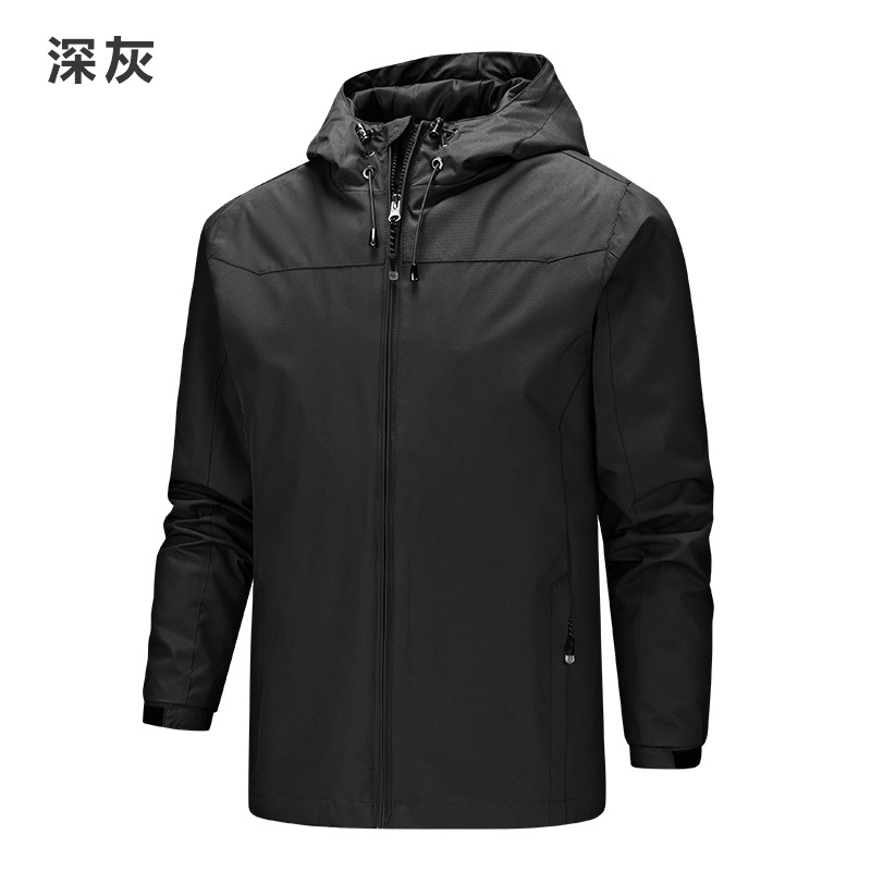 Picture of Outdoor Men's Rush Clothes Spring and Autumn Thin Windproof Waterproof Breathable Sportswear Soft Shell Couple's Rush Coat