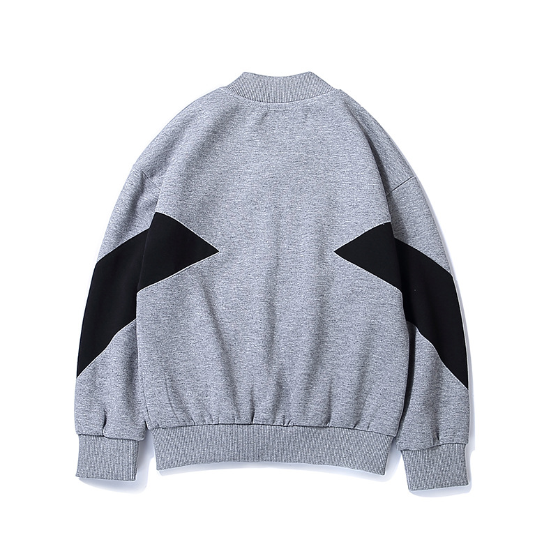 Picture of Spring and Autumn Children's Clothing Korean Style New Children's Jackets Big Children's Printed Contrast Color Boys' Zipper Jackets Wholesale