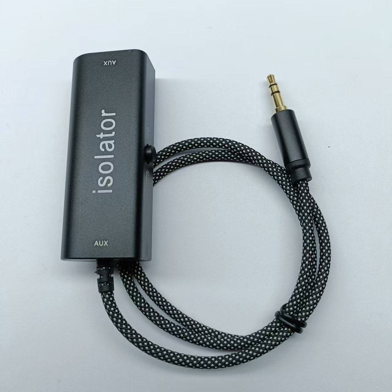 Picture of 3.5MM anti-interference filter audio filter isolator AUX audio line site interference noise reducer cross-border