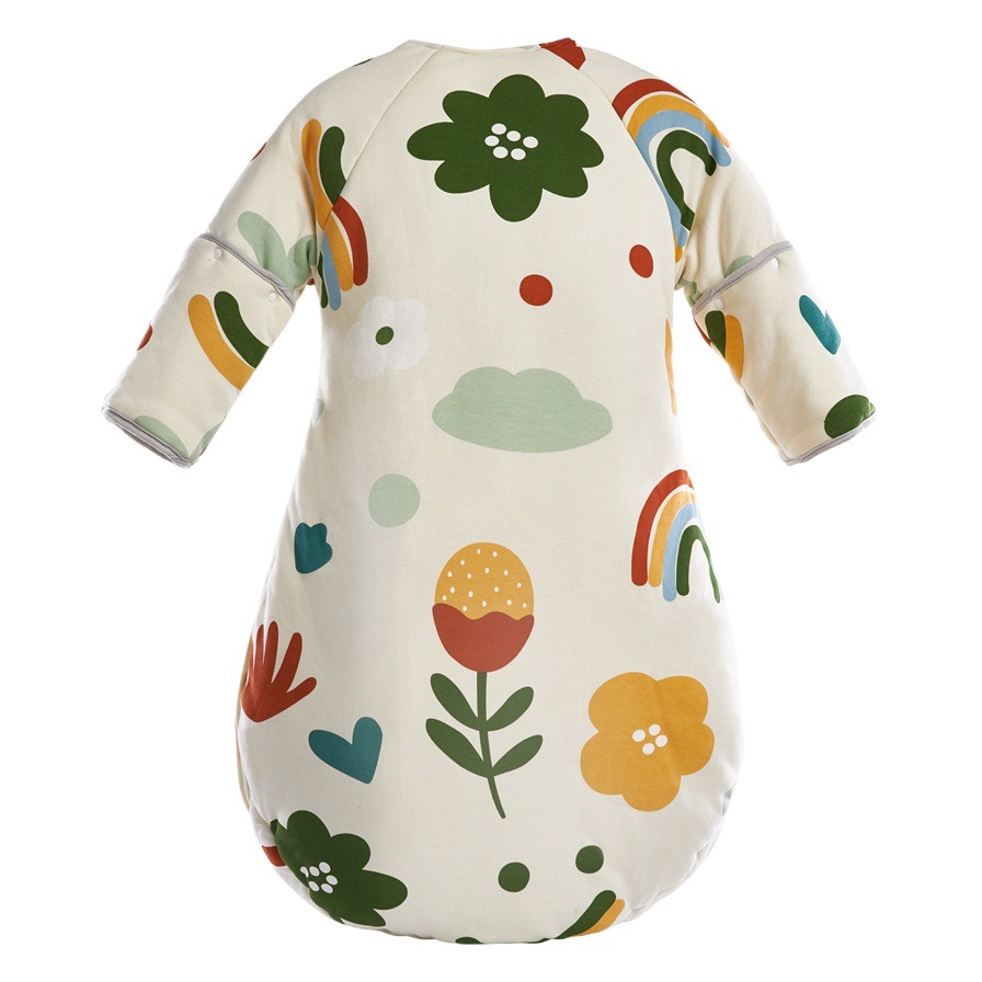 Yinxiuli Autumn and Winter Baby Sleeping Bag Children's Bean Velvet Thickened Kick-proof Quilt Four Seasons Soothing Baby Sleeping Bag Cross Border