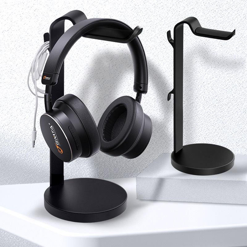 Picture of Aluminum Alloy Headset Bracket Display Rack Storage Desk Earphone Rack Multifunctional Desktop Headset Hanger