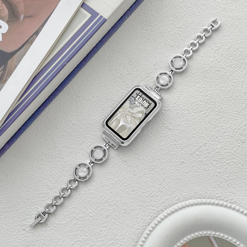 Picture of For Huawei bracelet 10/9/8/7 strap nfc version glory 6/7 wristband metal bracelet love ins summer