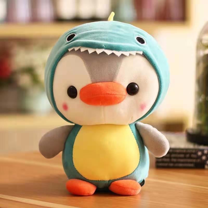 Picture of Transformation Penguin Plush Toy Dinosaur Frog Unicorn Doll Wedding Toss Doll Grab Machine Doll Factory