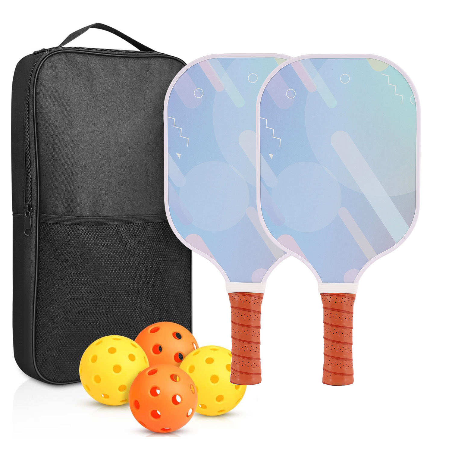 Picture of Carbon Fiber Pickleball Racket Honeycomb Board Outdoor Sports Carbon Pickleball Racket Cross-Border Pickleball Paddle