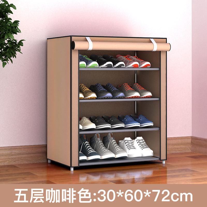 Picture of Ya Ruifan F Simple Shoe Rack Dustproof Storage Shoe Cabinet Multi-layer Small Shoe Rack Dormitory Hall Storage Rack Simple