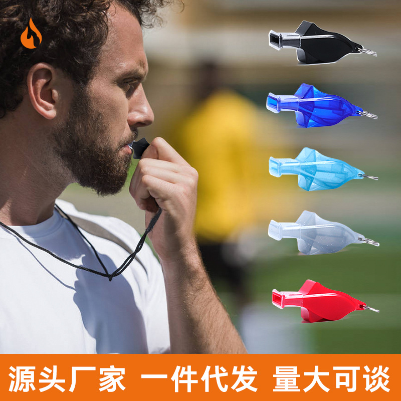 Cross-Border Dolphin Whistle Super Loud Referee Special Outdoor Training High-Pitched Life-Saving Survival Basketball Coach Whistle