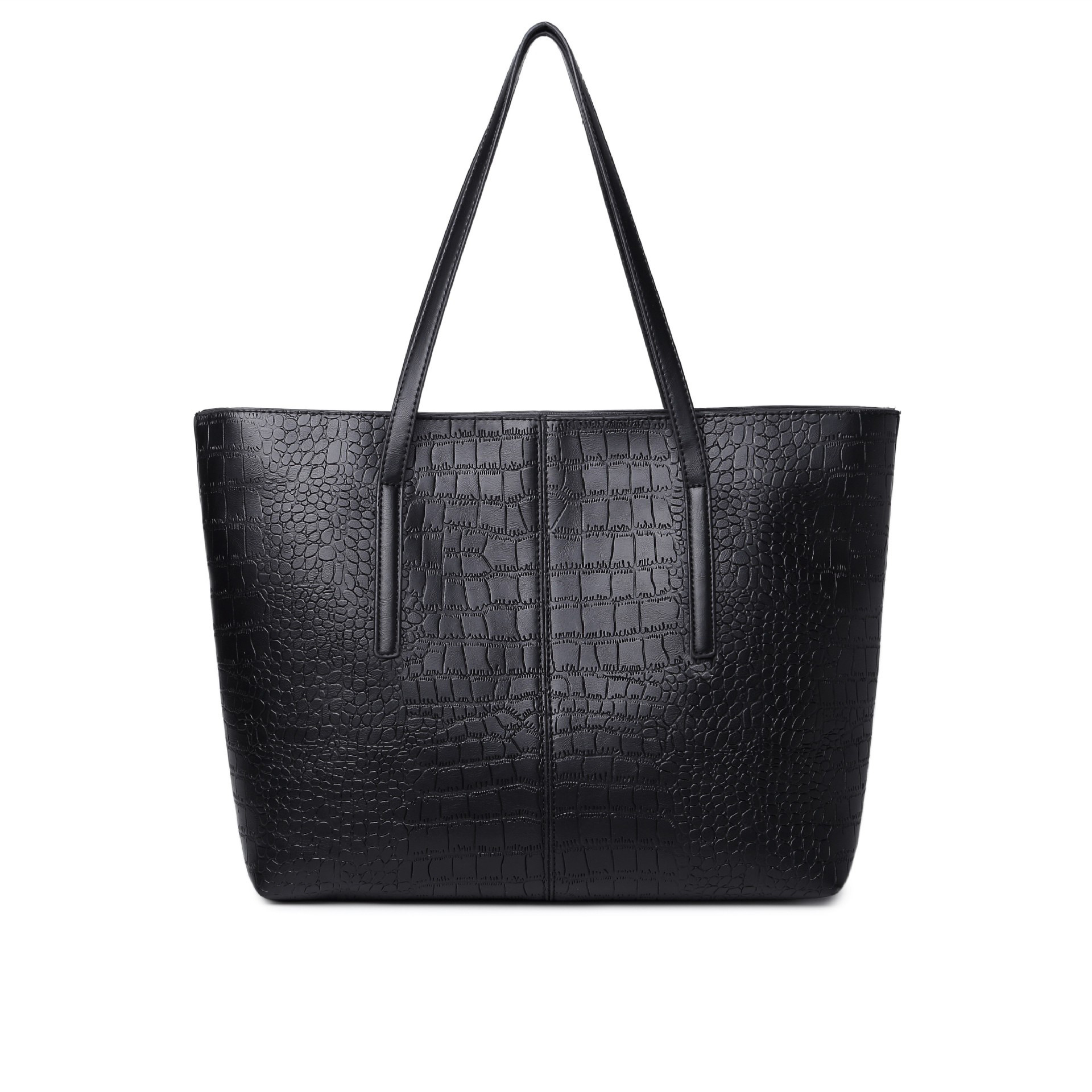 Picture of Texture Bag Women's Summer High-end 2025 New Hand Tote Bag Black Waterproof Handbag Large Capacity