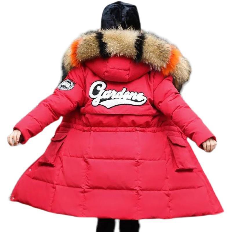 Picture of Girls' Cotton-padded Coat Mid-length Thickened Down Cotton-padded Coat Children's Cotton-padded Coat Children's Cotton-padded Coat Children's Winter Clothes Girls' Korean Style