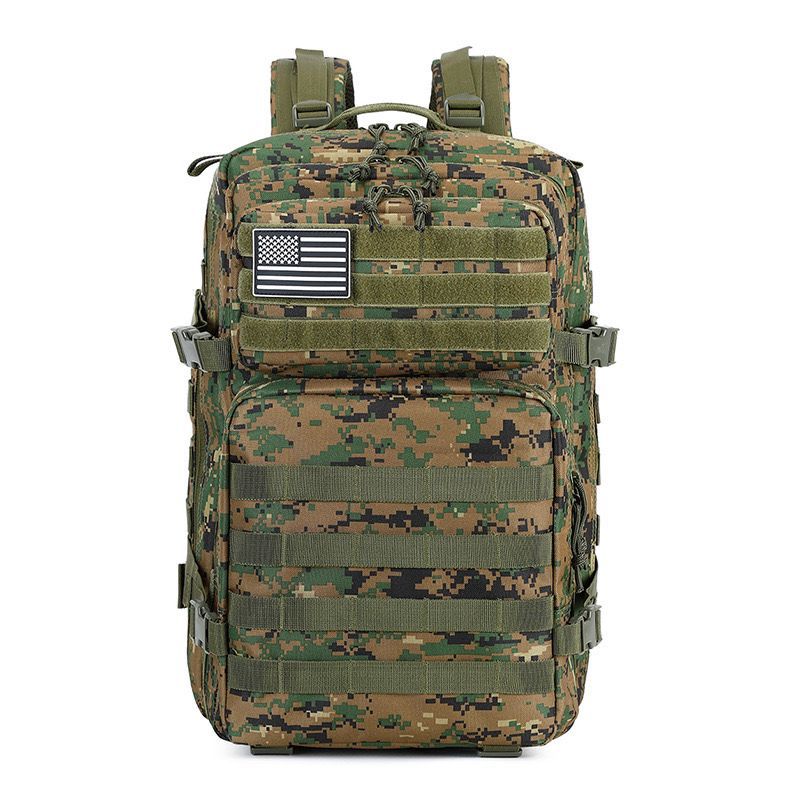 Picture of Cross-Border Popular Outdoor Tactical Backpack Molle Mountaineering Hiking Cycling Camouflage Bag Multi-Functional Sports Backpack