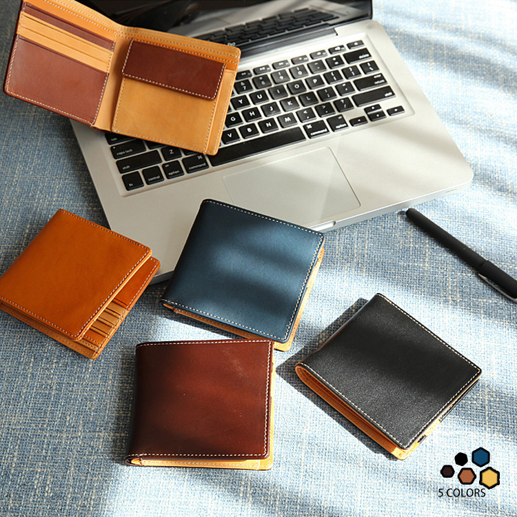 Cross-Border Exclusive 2025 New Genuine Leather Wallet Original Business Casual Short Men's Source Factory Ready Stock Change