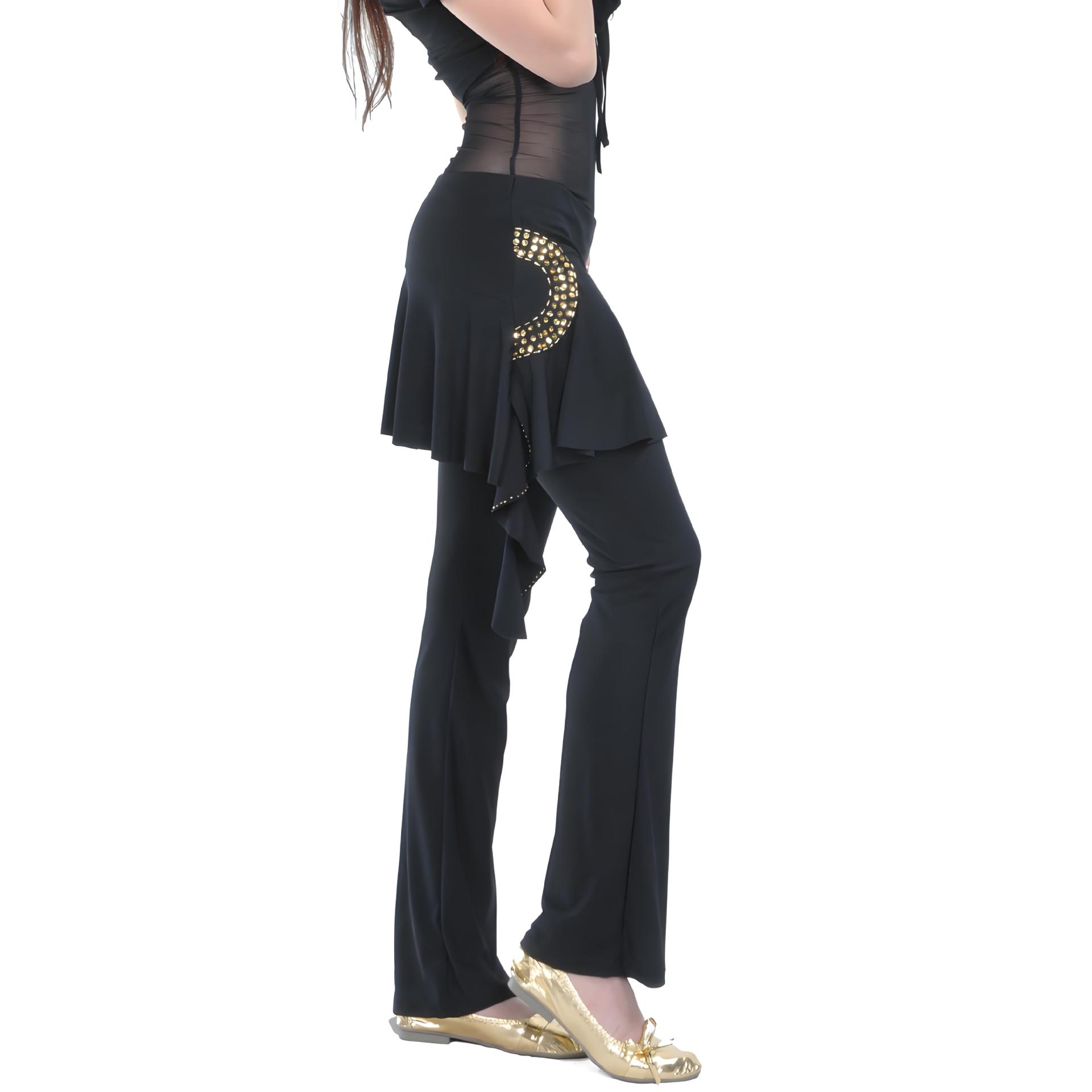 Picture of 03# Culottes Belly Dance Pants/Latin Dance Pants Square Dance Pants Latin Dance Culottes Latin Pants Skirt